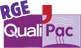 Qualification RGE QualiPAC